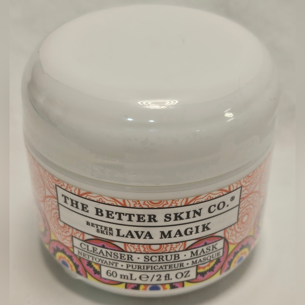 THE BETTER SKIN CO. LAVA MAGIK Cleanser Scrub Mask NEW SEALED